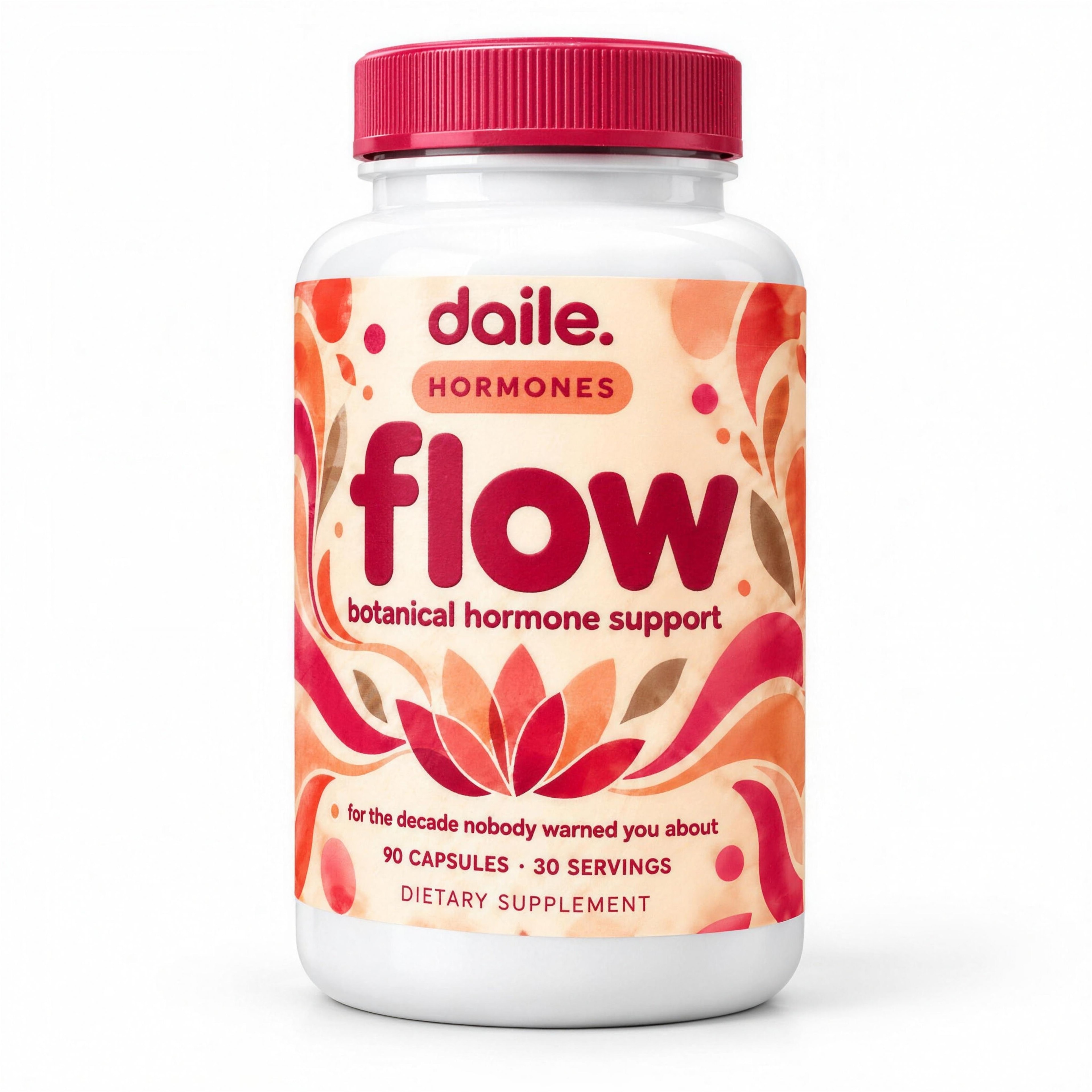 flow bottle, angled